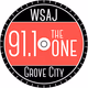 91.1 The One - WSAJ-FM Logo