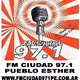 FM Ciudad 97.1 Pueblo Esther. Logo