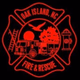 Oak Island, NC Fire / Rescue Logo