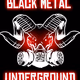 Black Metal Underground Station Logo