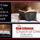 New Lebanon church of Christ Radio Logo