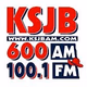 KSJB 600 AM 100.1 FM - KSJB Logo