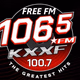 Free FM 106.5 - KXXF Logo