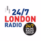 24/7 Online Radio - 24/7 London Radio Logo