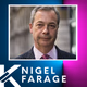 Kudos Radio - Nigel Farage Logo