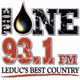 93.1 The One - CJLD-FM Logo