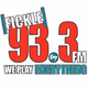 Fickle 93.3 - WFKL-FM Logo