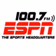 100.7 ESPN - KSHQ Logo