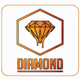 Megazone - Diamond FM Logo