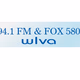 94.1 FM and Fox 580 - WLVA Logo