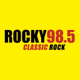 Rocky 98.5 - WYCR Logo