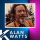 Kudos Radio - Alan Watts Logo