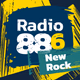 Radio 88.6 - New Rock Logo