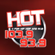 Hot 103.9/93.9 FM - WSCZ Logo