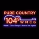 Pure Country 104.9 - WMCG Logo