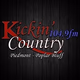 Kickin' Country 105 - KPWB-FM Logo