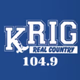 KRIG Real Country - KRIG-FM Logo