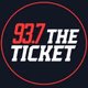 93.7 The Ticket - KNTK Logo