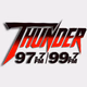 Thunder 97.7 / 99.7 - KRGI-HD3 Logo