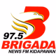 Brigada News FM Kidapawan - DXZC Logo