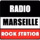 Radio Marseille Rock Station Logo