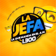 La Jefa 1300 AM Logo