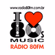 Radio 80 FM Logo