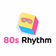 80s Rhythm Logo