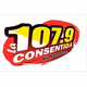 La Consentida 107.9 - XHSLR Logo