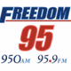 Freedom 95 - WXLW Logo