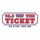 92.5 The Ticket - KRCO Logo