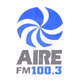 Aire FM 100.3 Logo