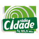 Radio Cidade De Piancó 95,5 Fm Logo
