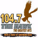 The Hawk 104.7 - WTHG Logo