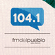 104.1 FM Del Pueblo Logo