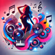 HearMe.fm - 2000s Pop Music Logo