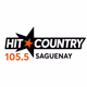 Hit Country 105,5 - CKGS-FM Logo