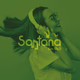 Rádio Santana 104.9 FM Logo