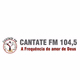 Rádio Cantate - 104.5 FM Logo