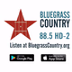 Bluegrass Country - W288BS Logo