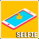 100FM רדיוס - Selfie Logo