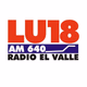 LU 18 - Radio El Valle AM 640 Logo