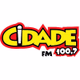 Cidade FM 100.7 Logo