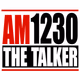 AM 1230 The Talker - KZYM Logo