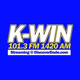 K-WIN 101.3FM 1420AM - WKWN Logo