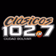 Clásicos 102.7 FM Logo