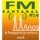 Rádio Pantanal 87.9 FM Logo