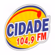 Rádio Cidade 104.9 FM Logo