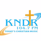 KNDR.FM 104.7 FM - KNDR Logo