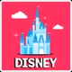 100FM רדיוס - Disney logo